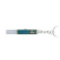 Green Light Up Keychain Wand with Color Changing LED